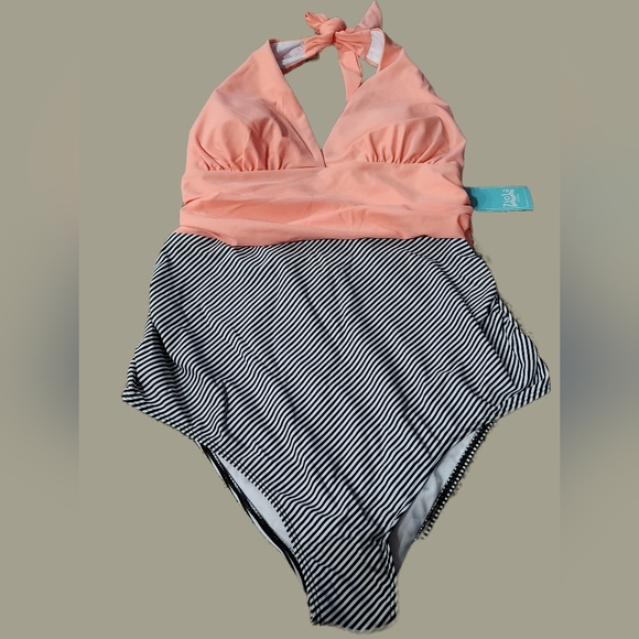 Ziola Swim Nwt Ziola Swimwear Maternity One Piece Suit Size Meidum